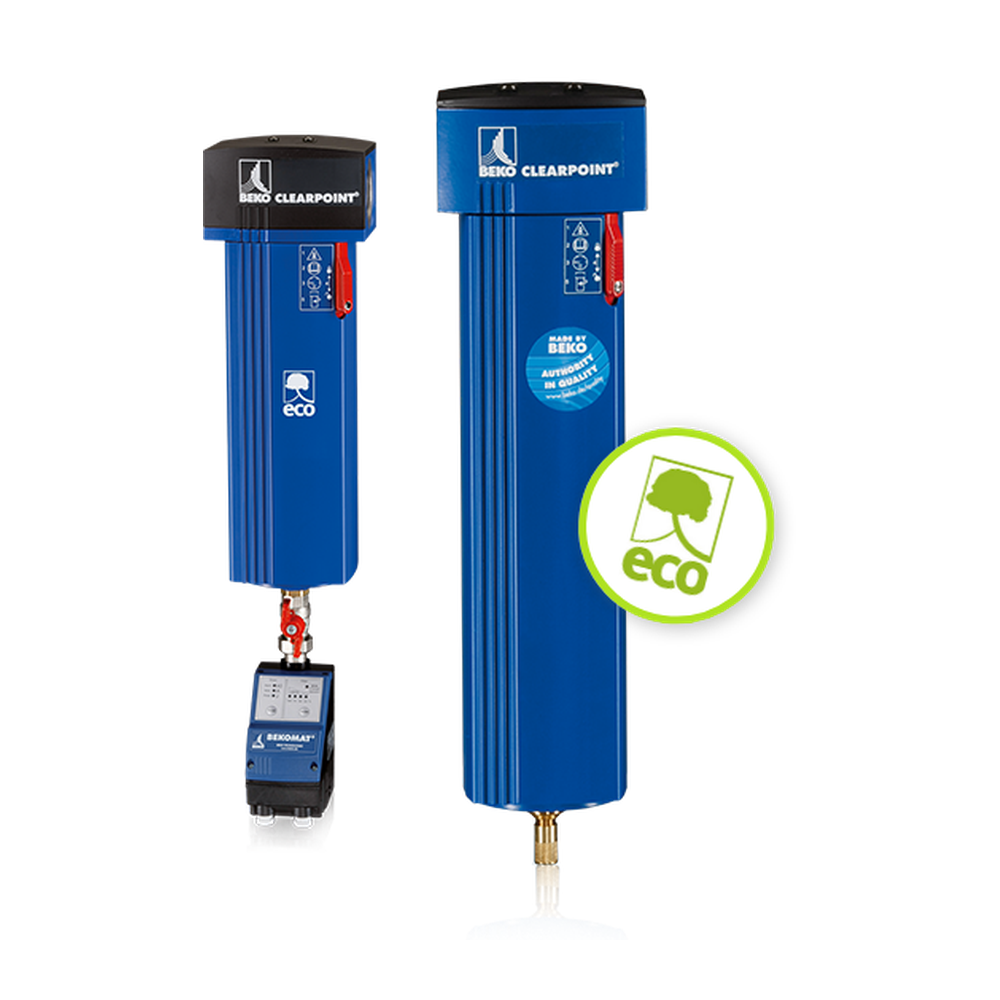 BEKO CLEARPOINT 3eco energy-saving industrial compressed air filter housing