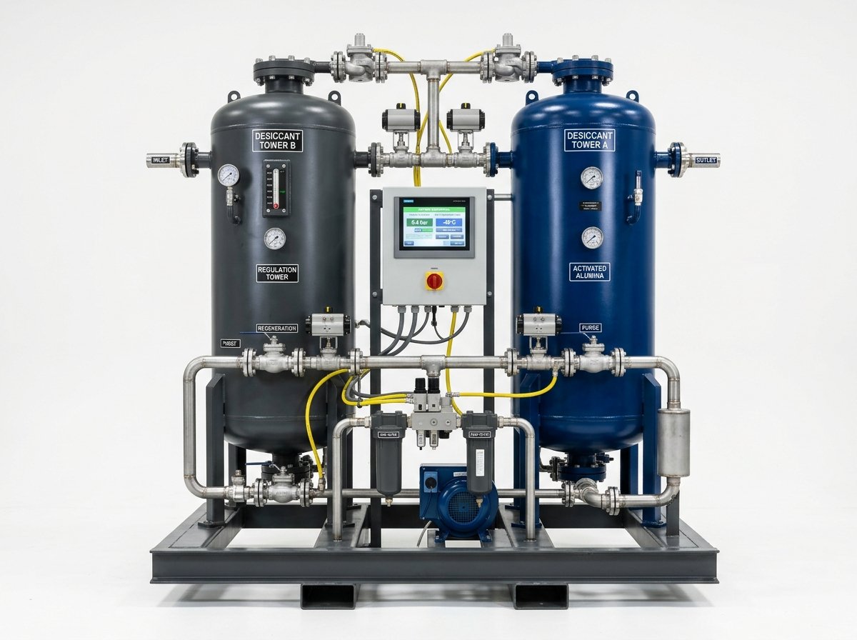 Twin-Tower Desiccant Air Dryers
