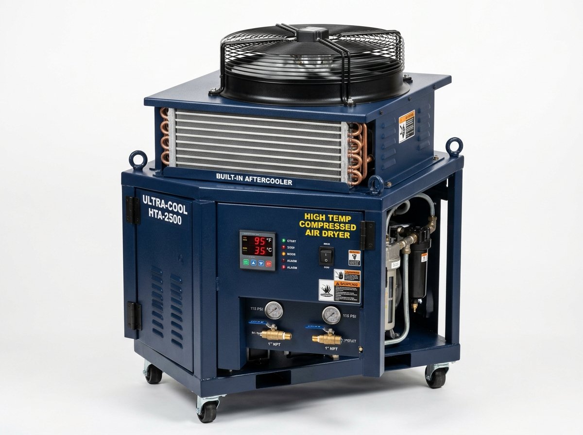 High Temperature Compressed Air Dryers