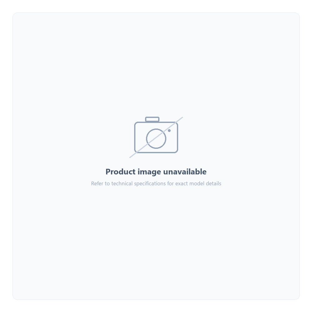Product image unavailable — Please refer to full technical specifications for model details