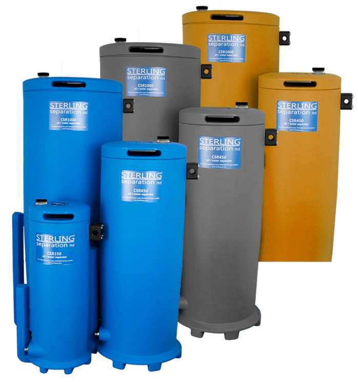 Compressed Air Oil/Water Condensate Separator 2000 CFM - CSR2000 (PL320)